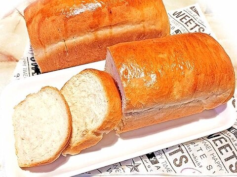 パウンド型で☆ホワイトブレッド風食パン♪